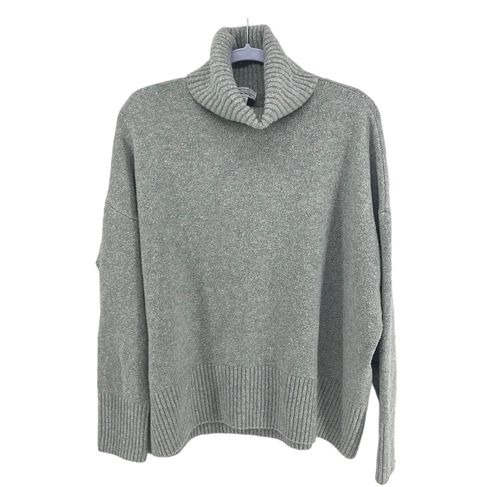 & Other Stories Oversized Drop Shoulder Turtleneck Sweater